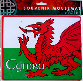 Welsh Dragon Rouge Ruban
